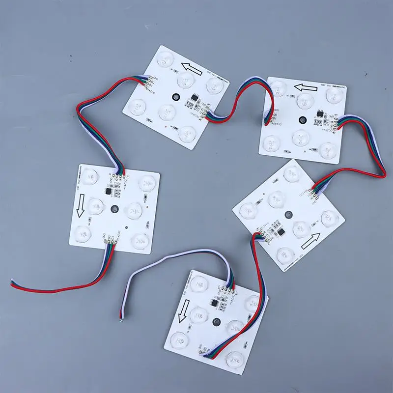 5 Pack 24V Dimmable CCT LED Module High Lumen LED Light for Ceiling Commercial Advertising Sign Light Box