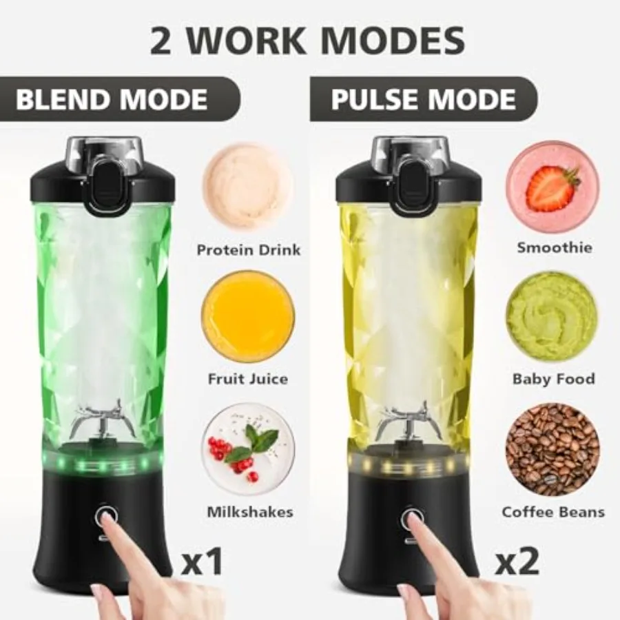USB-C Portable Blender with 6 Blades 5