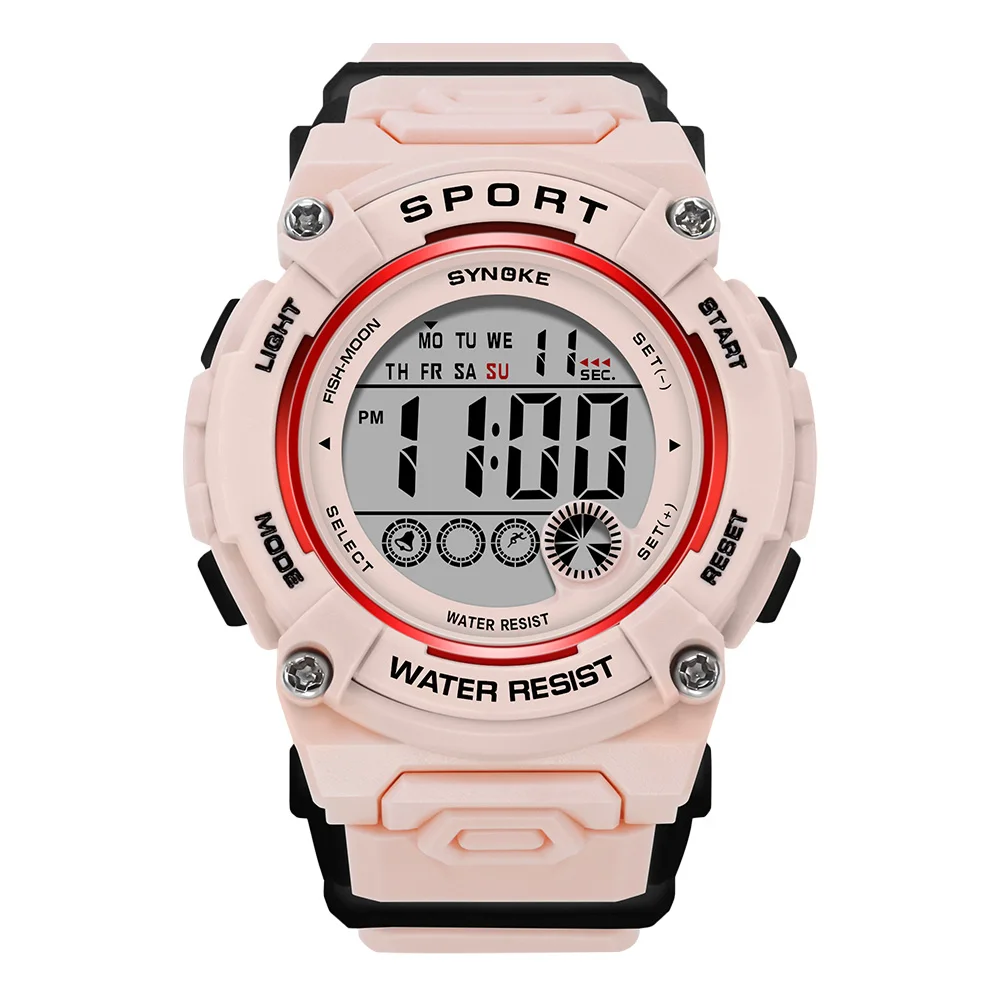 Student Waterproof Watch for Girls, Multifunctional Luminous Design