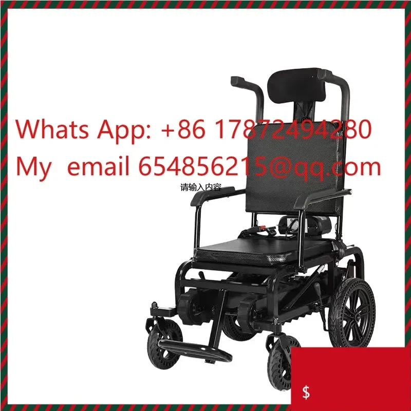 Electric Stair Climbing Wheel Lift with Power Motor, Convenient Access Service Tool
