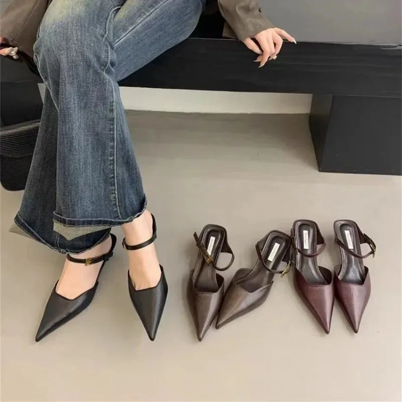 

Women's Sandals Fashion Pointed Toe Sexy Thin High Heels Designer Pumps Women New Party Dress Shoes Elegant Pumps Shallow Mujer