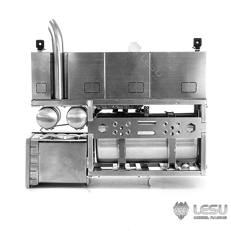 LESU Model For 1/14 Scale Truck Simulation Toy Model Heavy Towing Metal Equipment Rack G-6262 Tamiya DIY Modified Vehicle