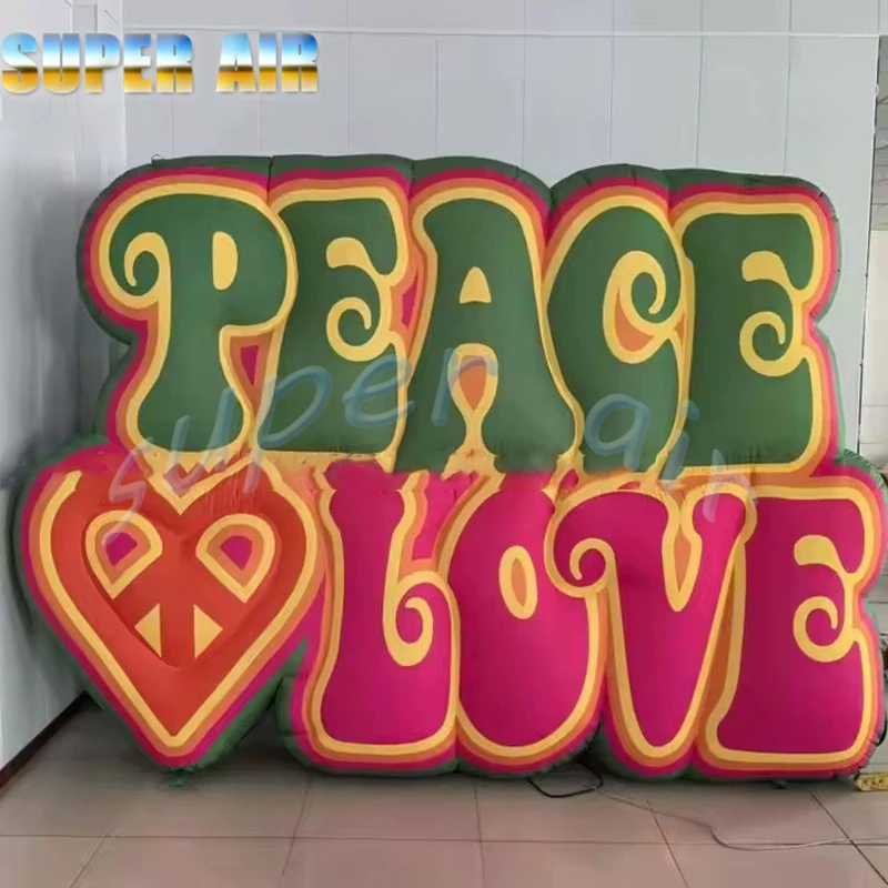 2025 Nuevo número inflable personalizado con soplador para decoración publicitaria