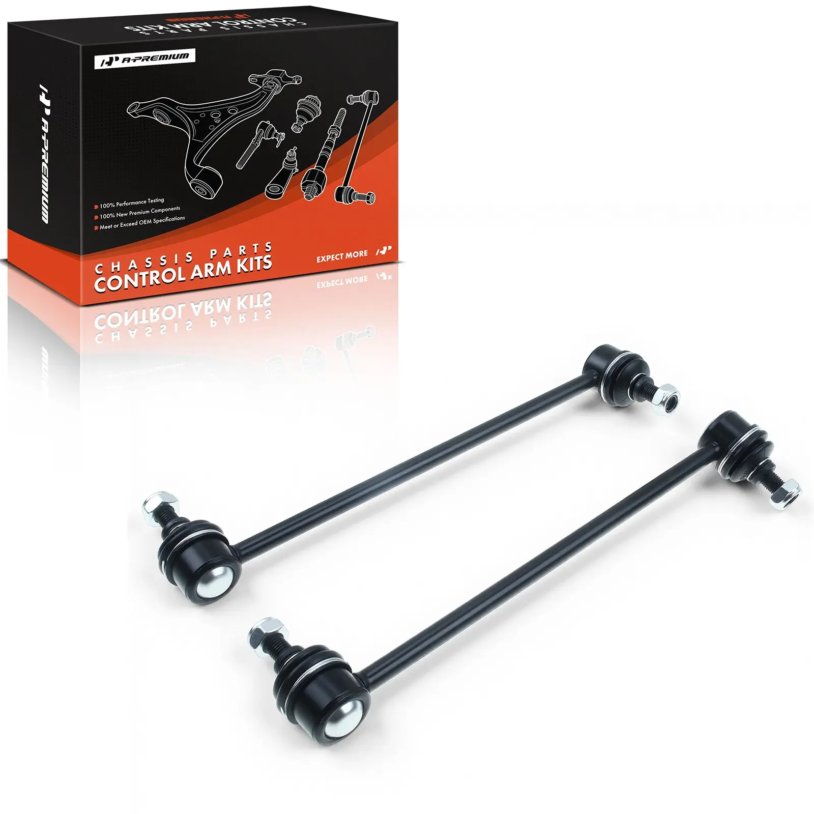 A-Premium 2x Front Left & Right Sway Bar End Link for Toyota Camry 1997-2001 Avalon 1997-2004 Solara 1999-2003 Lexus RX300 1999-2003 ES300 1997-2001 4881006030 4882006030