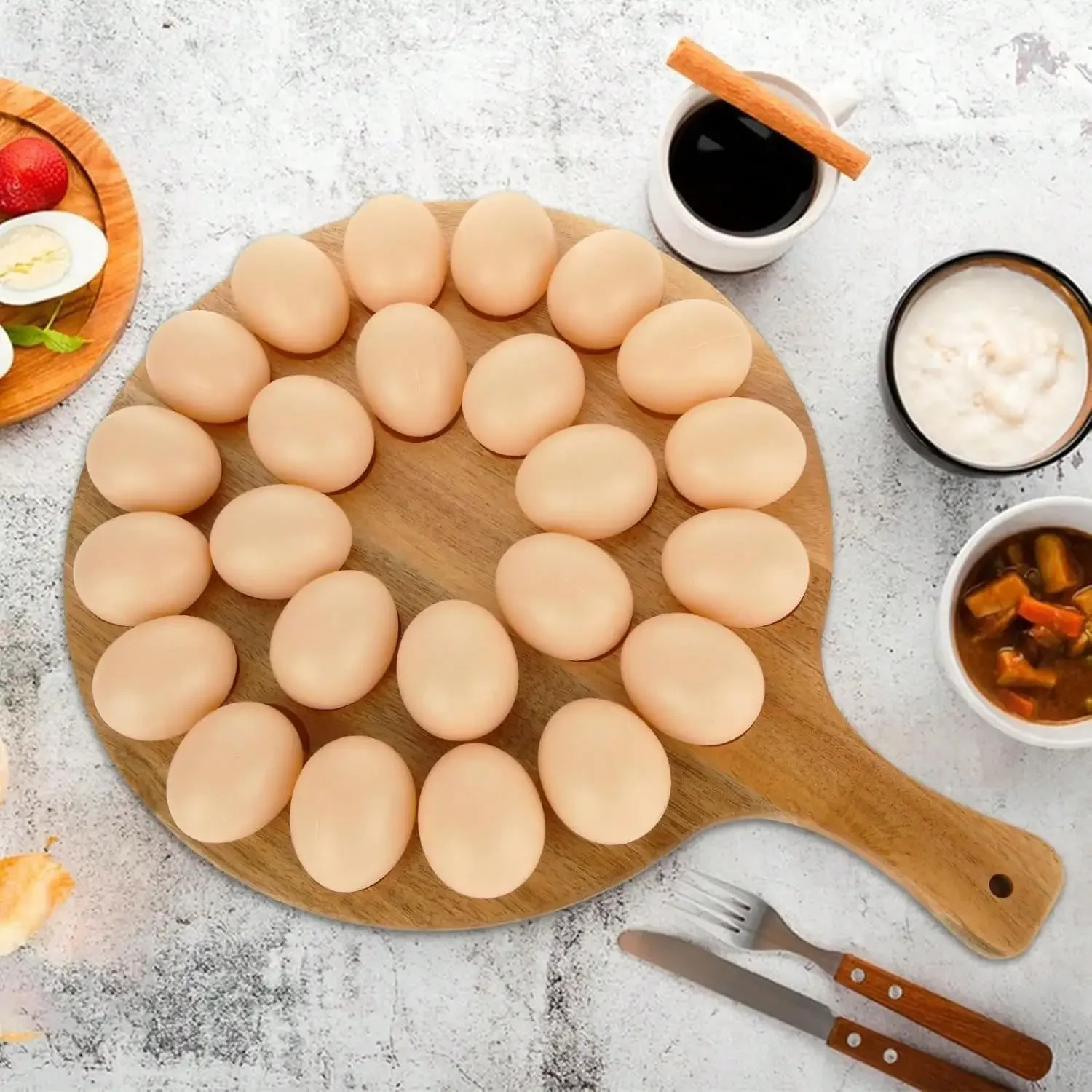 

Deviled Egg Platter and Deviled Egg Tray, Wooden Deviled Egg Tray Square Egg Tray Charcuterie Board Easter Deviled Egg Tray