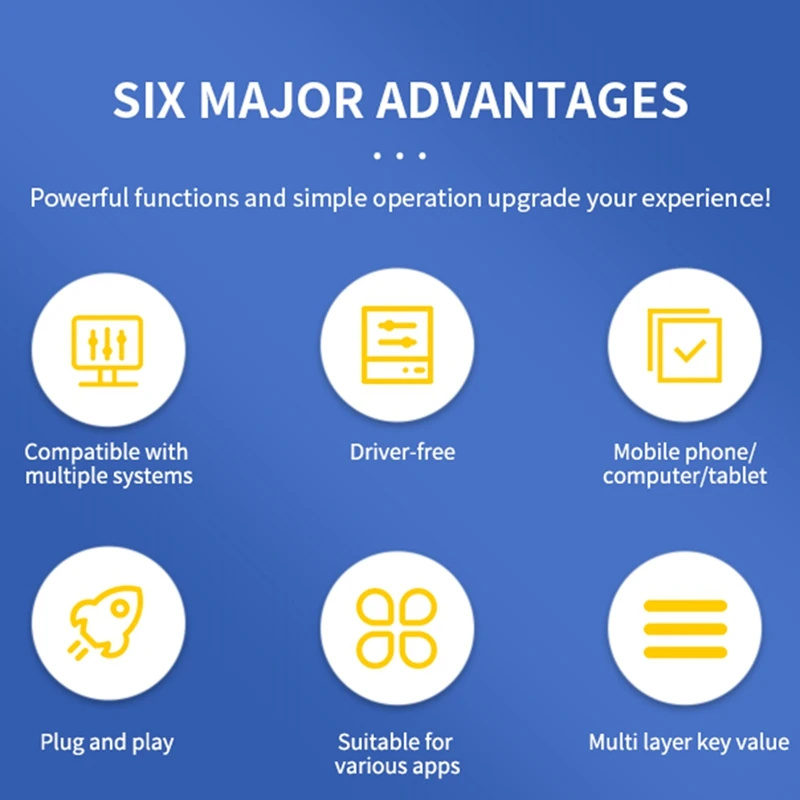 【buy-now】mk424bt-4-key-mini-customized-keyboard-with-mechanical-blue-switch-usb-bt-dual-mode-macro-programmable-keyboard-black