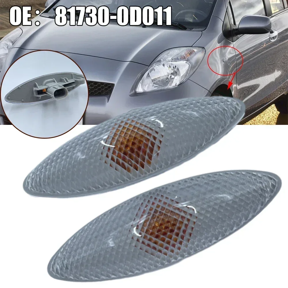 White Abs LED Turn Signal Light Lamp For Echo For Vitz For Yaris Hatchback 81730-0D011 For TOYOTA For Echo 1999-2005