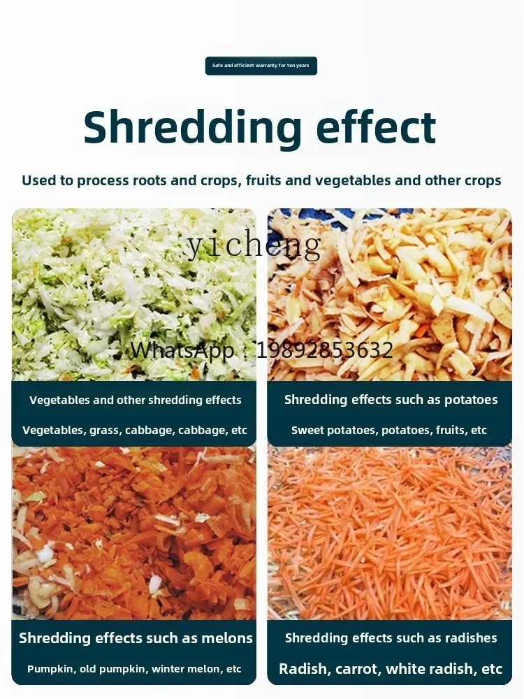 Pencacah Sayuran Listrik A1, Pencacah Rumput, Pemotong Rumput Rumah Tangga, Mesin Pemotong Rumput Babi, Mesin Pemotong Sayuran Labu