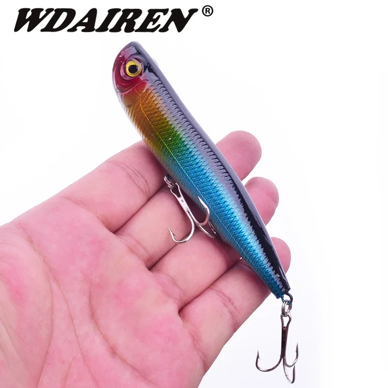 

1 Pc Pencil Fishing Lure 11cm 15g Professional Artificial Hard Bait 3D Natural Eyes Wobblers Crankbait Fishing Tackle