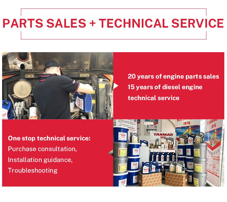 HOT129004-42001 4tnv88 4d88e para bomba de água yanmar 4tnv88 para yanmar bomba de água do motor diesel para bomba de água yanmar