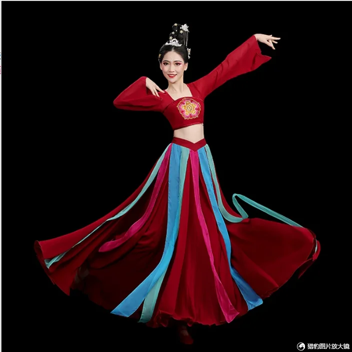 Traditional Chinese Women's Clothing, Classical Dance Performance Costumes, Hanfu Costumes, Role-Playing Costumes