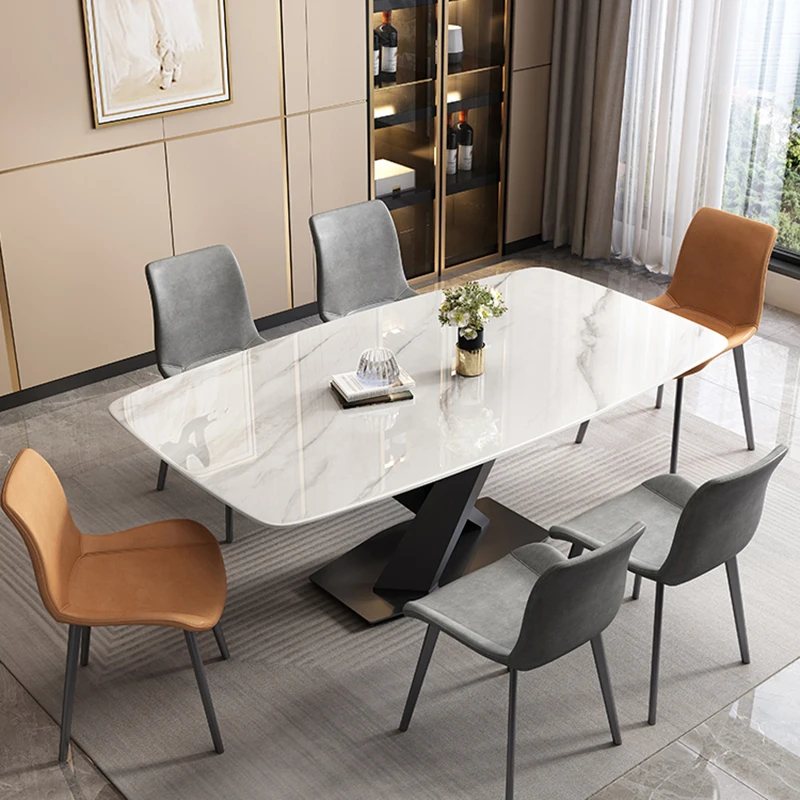 

Modern Italian Dining Table Mobile Rectangle Coffee Design Simplicity Nordic Living Room Moveis Para Cozinha Luxury Furniture