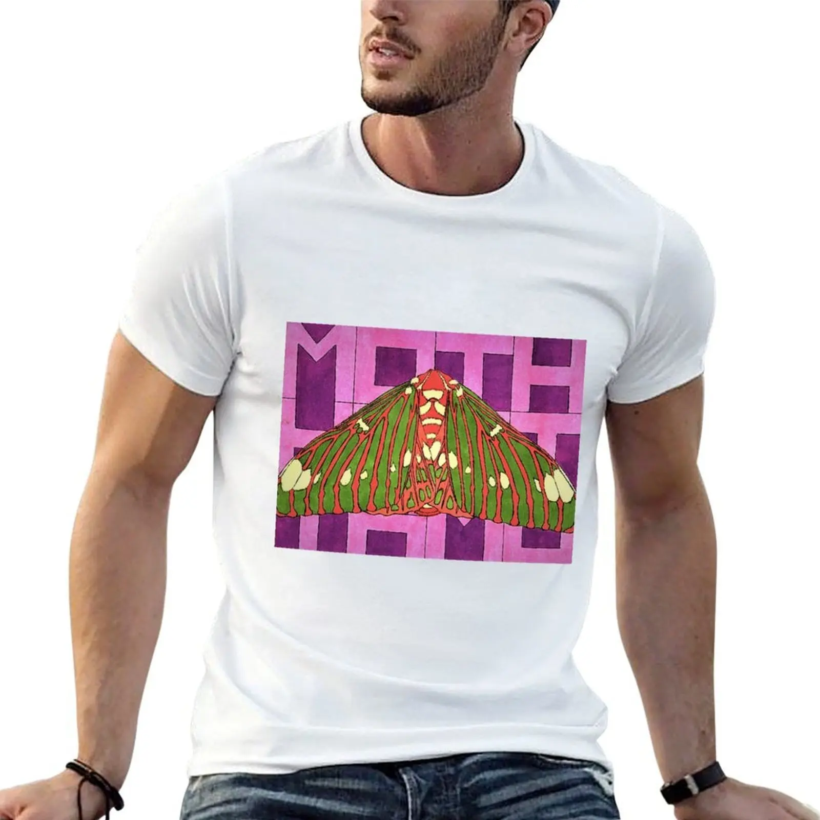 Royal Walnut Moth T-Shirt t shirt men 100% cotton luxury brand anime t shirts for man t shirts for man pack cotton T-shirt