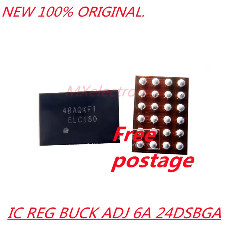 2PCS-10PCS/LOT 100% New TPS62180YZFR TPS62180 ELC180 BGA Chipset REG BUCK ADJ 6A 24DSBGA