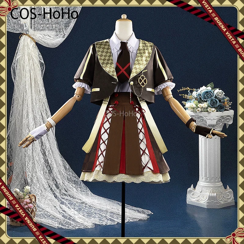 Disfraz de cosplay COS-HoHo Umamusume:Pretty Derby Heroina Inocente, traje de uniforme para las finales, disfraz para fiesta de Halloween, juego de rol