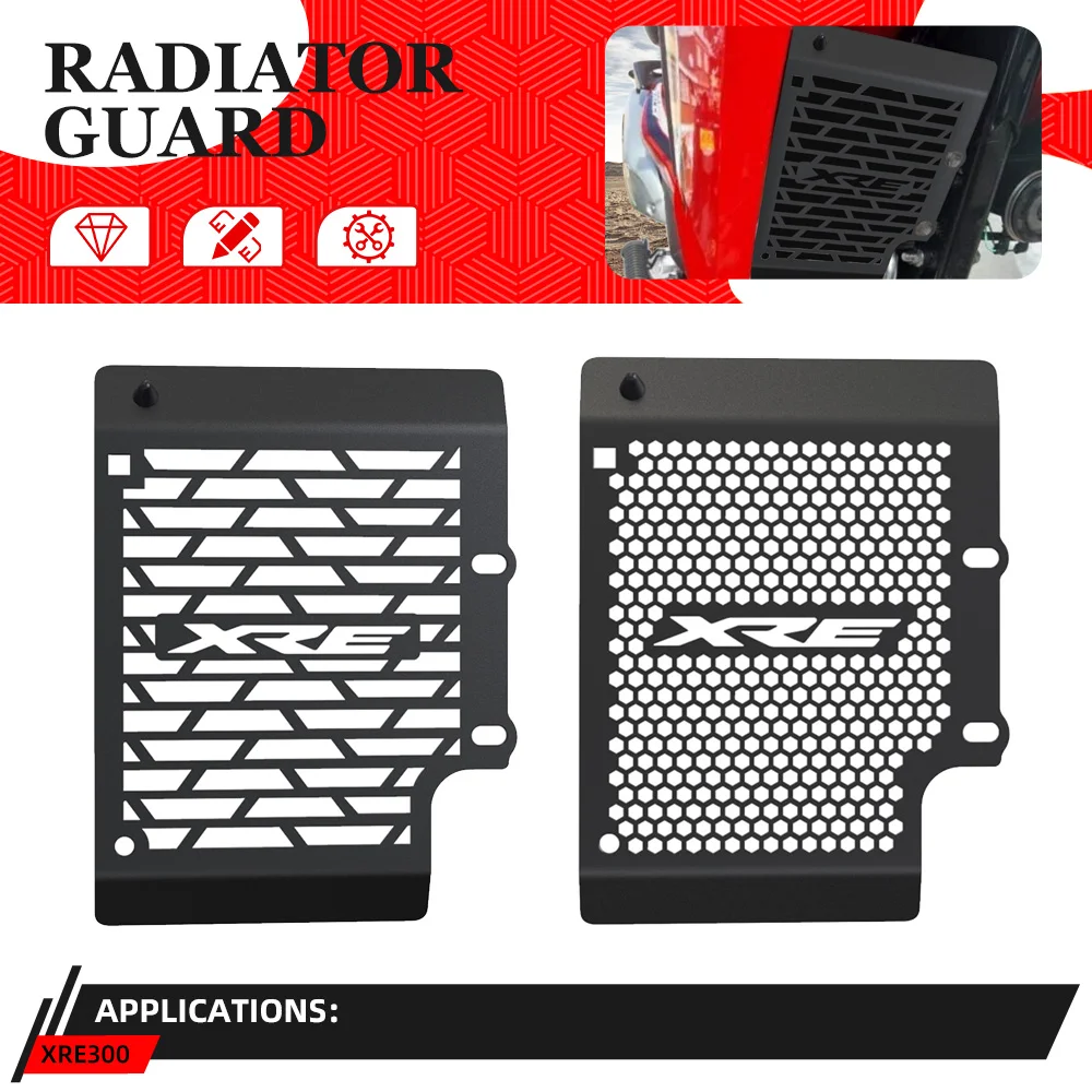 

For Honda XRE300 2016-2017-2018-2019-2020-2021-2022-2023 2024 Motorcycle Radiator Grille Cover Guard Protection Protetor XRE 300
