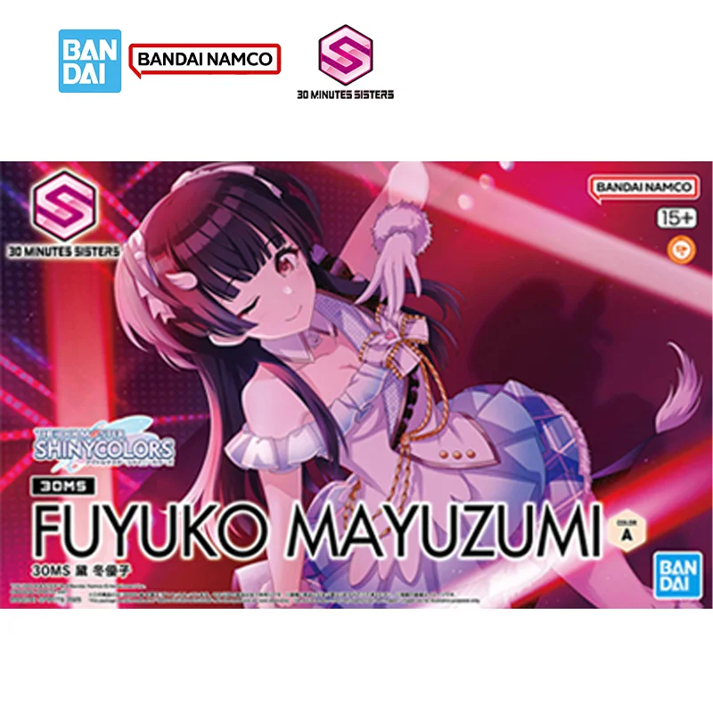 Oryginalna figurka Bandai THE iDOLM STER SHINY COLORS Model Kit 30MS Fuyuko Mayuzumi Kolekcja Zabawki Akcji Prezenty Zabawki Dostępne