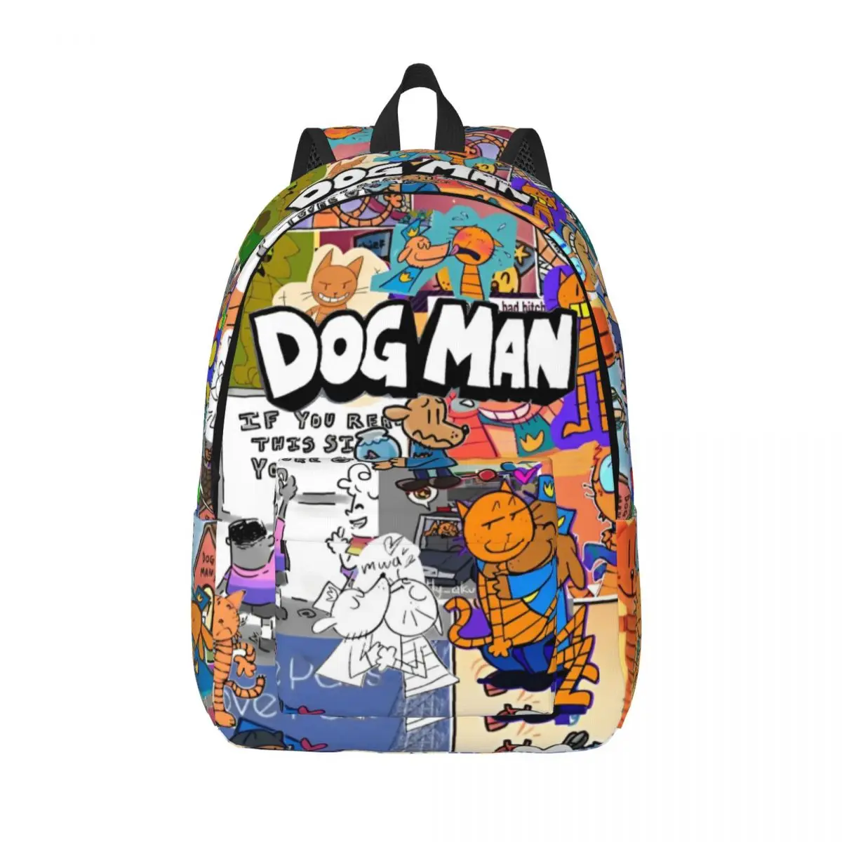 

Собака Человек Dogman Movie Comic Повседневный рюкзак Прочный школьный бизнес-рюкзак с героями мультфильмов Мужчины Женщины Сумка для ноутбука и компьютера