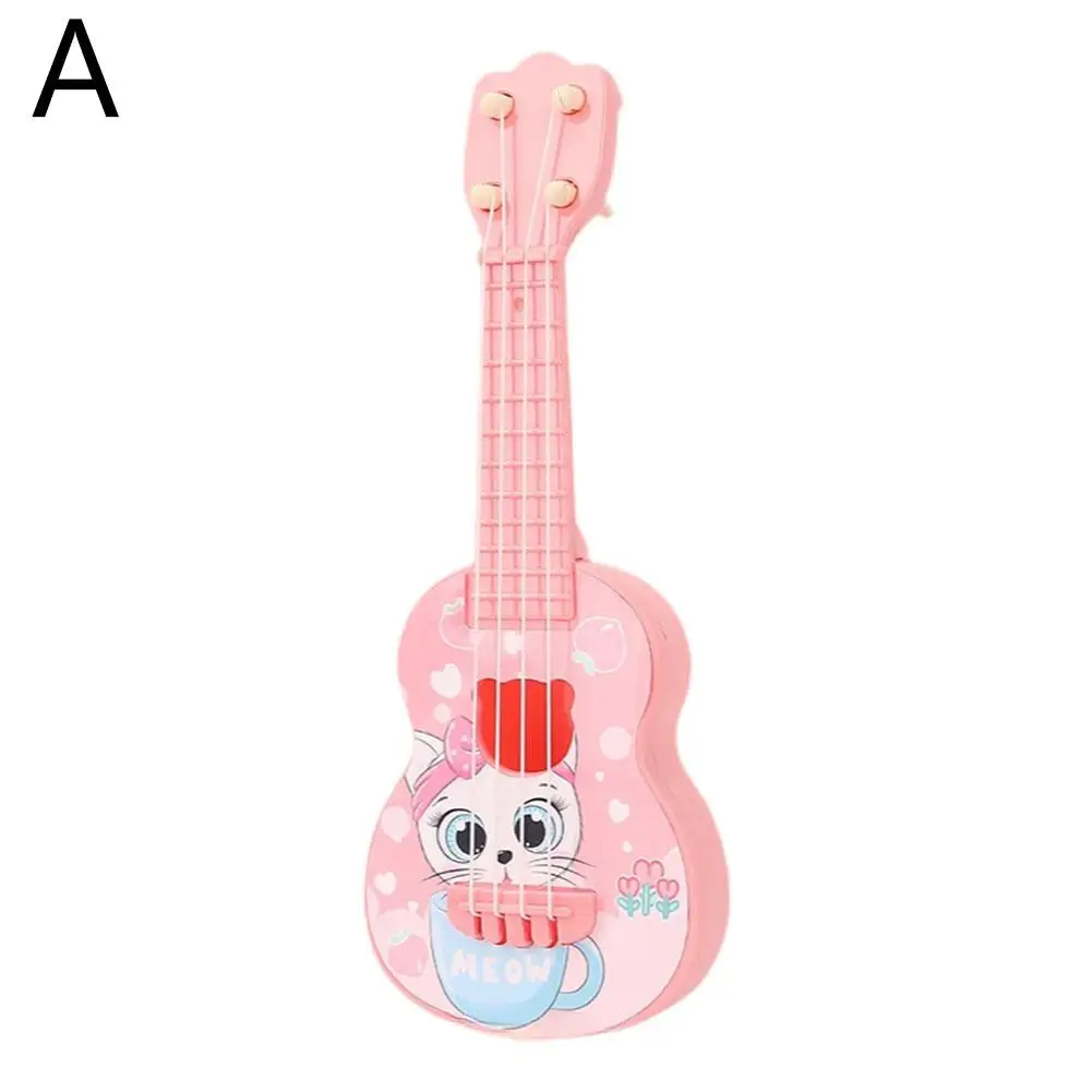 21cm Ukulele Children Guitar Toy To Play Girls Instruments Music Toys Boys Gifts Yukrili Simulating C5H0