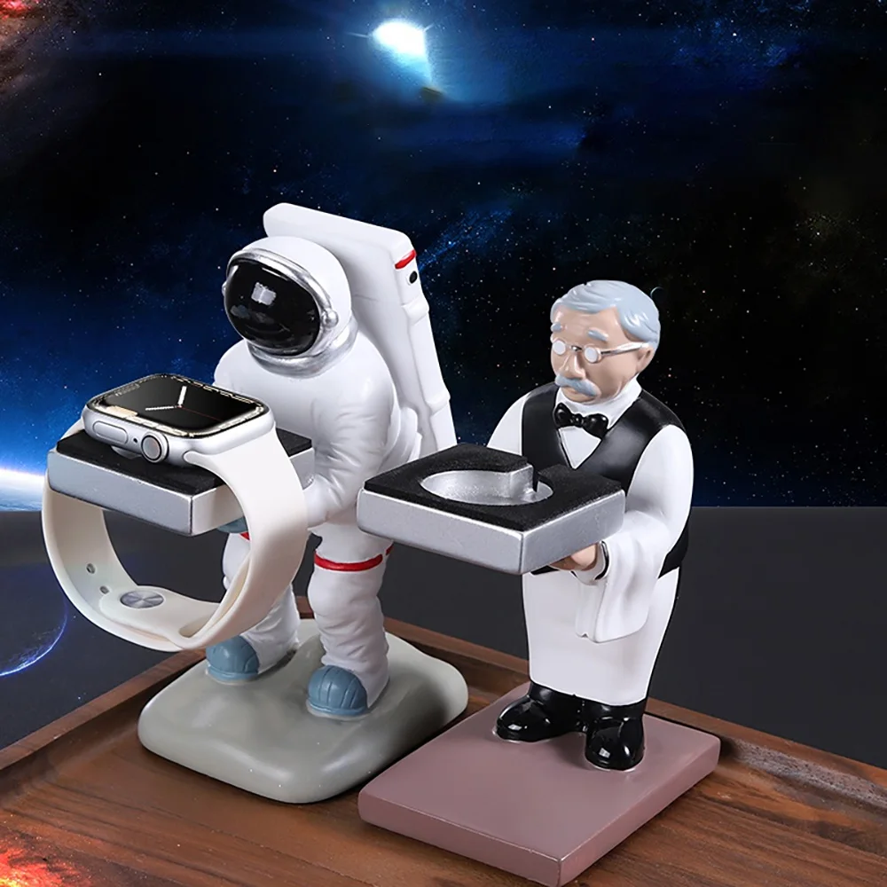 Cartoon Watch Charger Stand for Apple Watch 87654SE Creative Storage Bracket for iWatch 45mm 41mm 44mm 40mm 42 38mm Charger Base