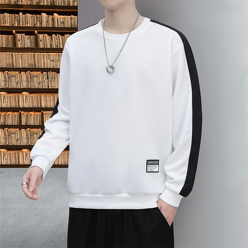 2023 New Men's Sweatshirts Casual Round Neck Spring Autumn New Pullover Men Hoodie Sweatshirt Long Sleeve Clothing Size M~4XL