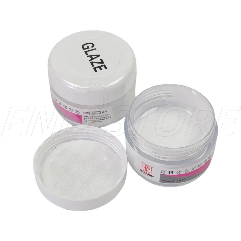 15g/Bottle BEIYUAN Glaze Paste Dental Lab Materials Ceramics Stains Low Temperature Universal Coloring Porcelain