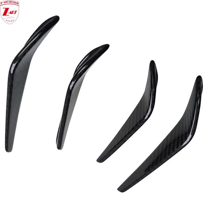 

Z-ART F07 Передняя заслонка из сухого углеродного волокна для 2012-2017 5 GT Prepreg Передний бампер из углеродного волокна Сплиттер для BMW F07 Ветровой спойлер