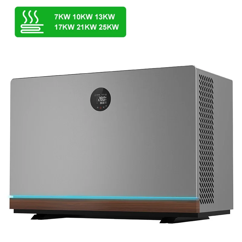 Mini 10kw/17kw Swimming Pool Heat Pump R32 Portable Inverter Electric Air Source Unit for Small Pools & Hot Tubs