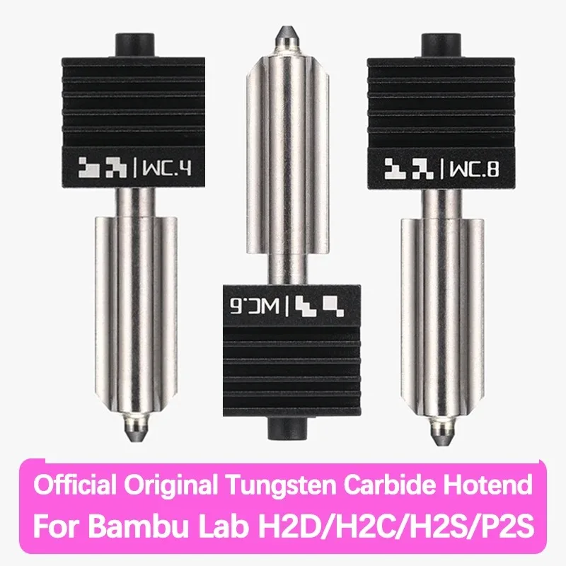 

Съемный комплект хотэнда с насадкой из закаленной стали для 3D-принтера P2S: высокоэффективная интегрированная печатающая головка с высокой скоростью потока, стабильная и эффективная деталь