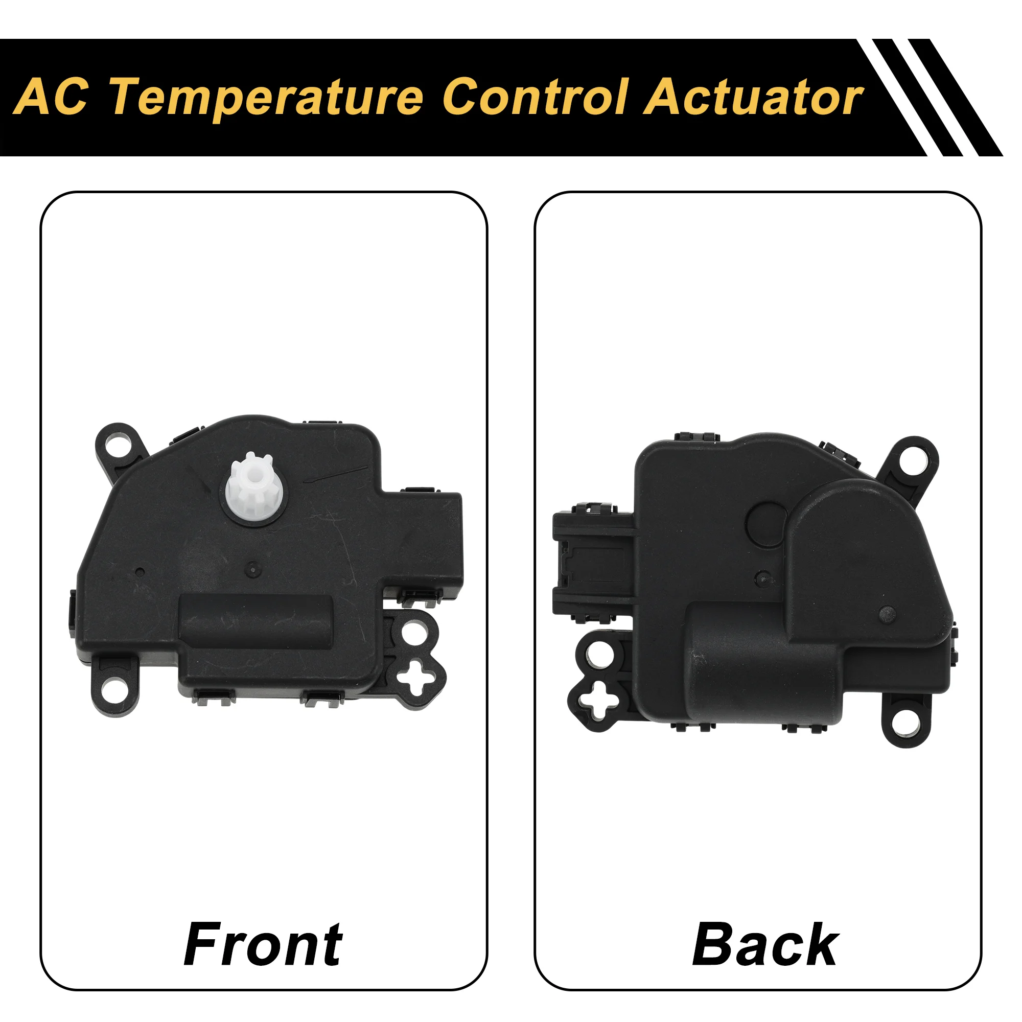 UXCELL HVAC Heater Blend Door Actuator Replacement for Ford Explorer 2011-2018 AC Heater Actuator No.4F2Z19E616FA/5F2Z19E616AA