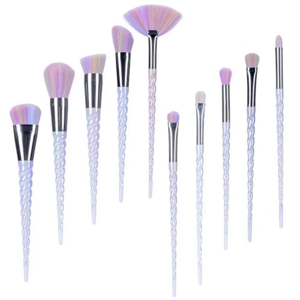 5-13pcs Makeup Brushes Set Spiral Handle Foundation Powder Blush Eyeshadow Concealer Lip Eye Make Up Brush Cosmetics Beauty Tool