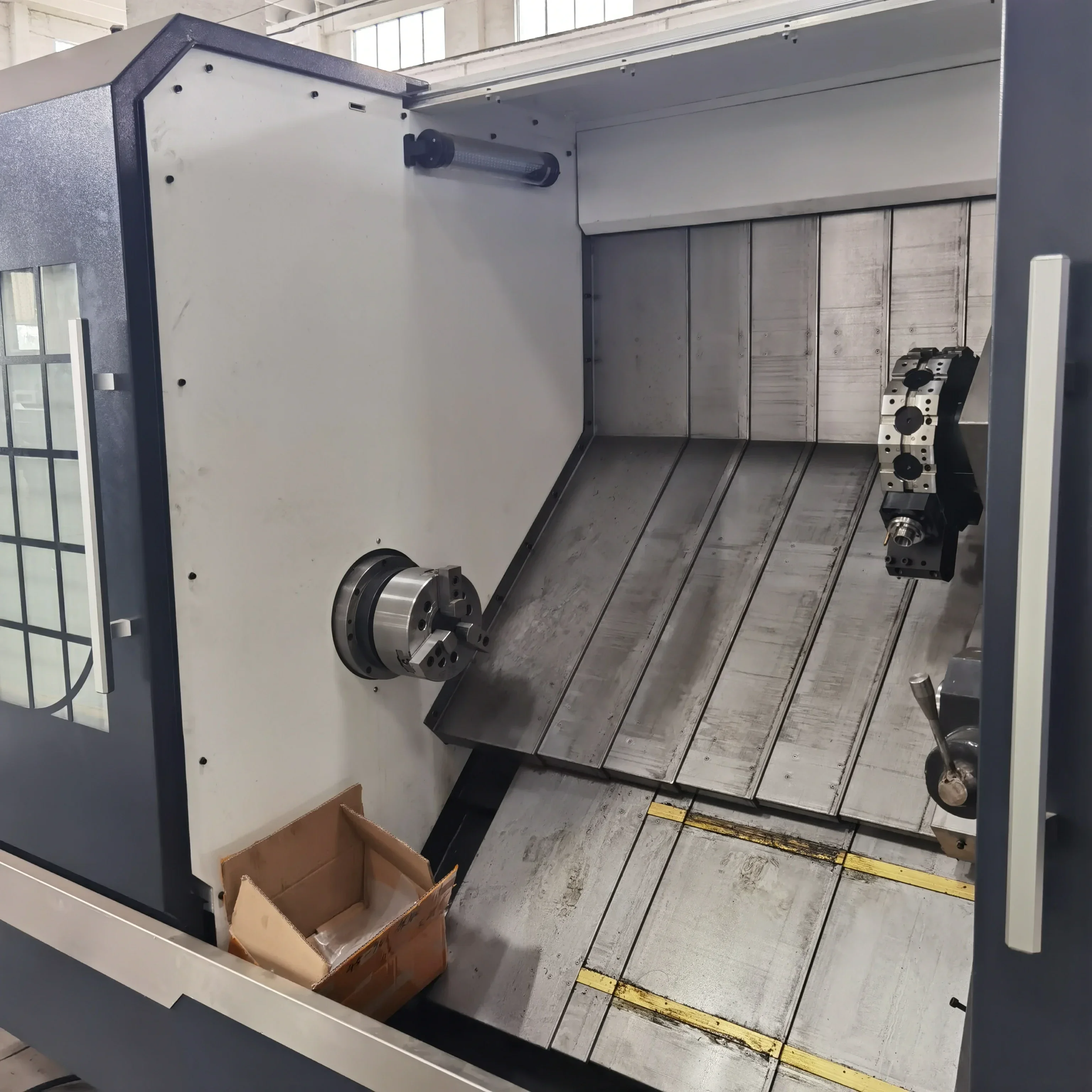 High Quality Cnc Lathe Spinning Machine Low Price For Metal China Max India Duty Travel Axes Key Motor Training Long Power Food