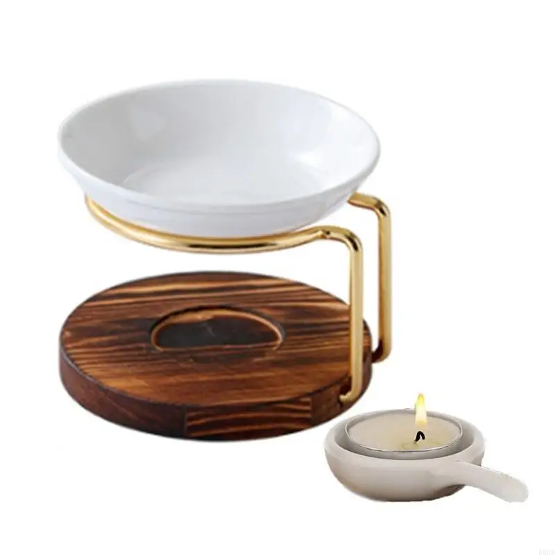 Ceramics Tealight Wax Warmer Aromatherapies Essential Oil Burners Home Decors 