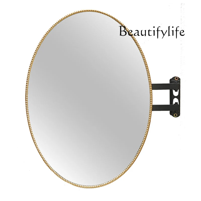 

Specchio da appendere ad angolo per WC feng shui, specchio da bagno girevole, specchio obliquo laterale ovale