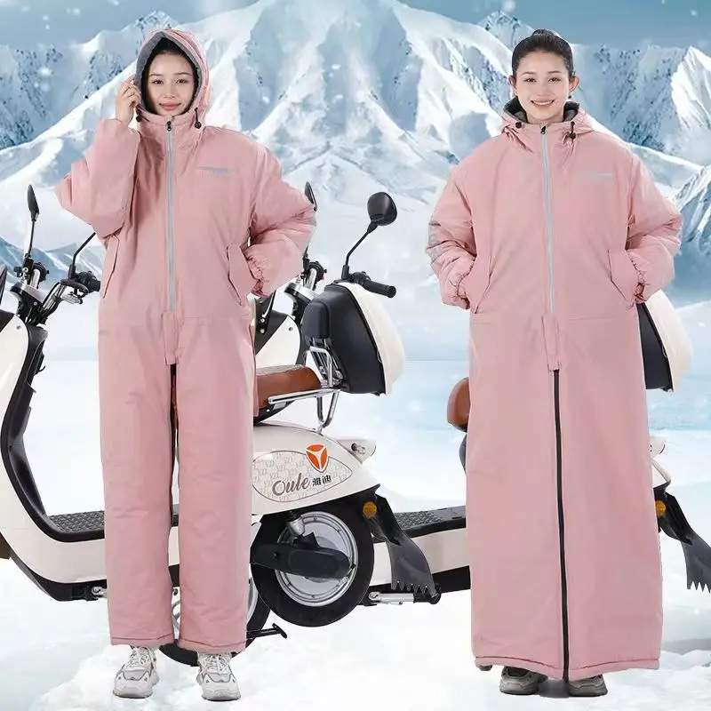 Motorcycle Winter Riding Clothes ColdProof Windproof Suit Motorcycle Cross-country Equipment Men\'s and Women\'s Ski Fishing Suit