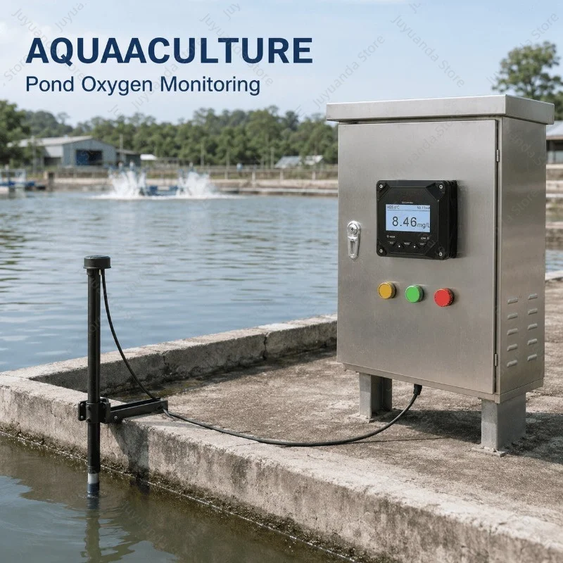 Anti-Corrosion IP54 With Membrane Dissolved Oxygen Analyzer for Industrial Wastewater Treatment Station