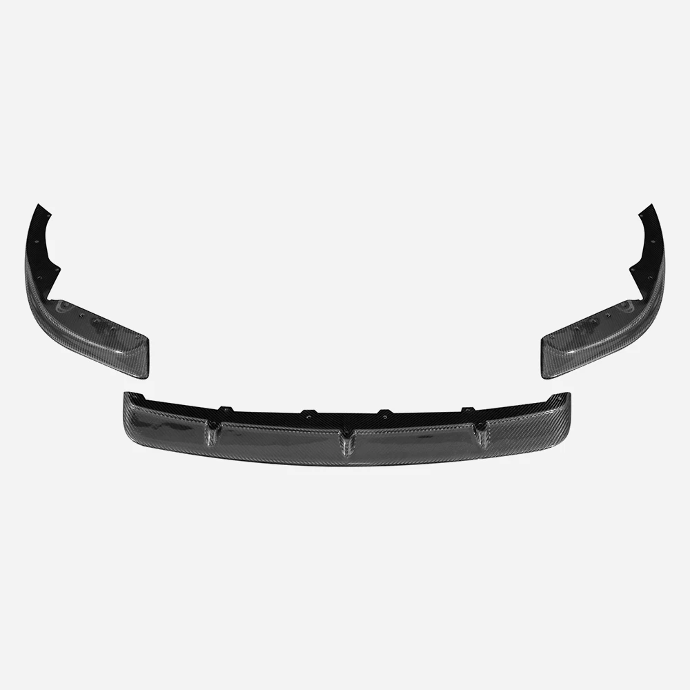 For BMW F91 F92 F93 M8 Real Carbon Fiber Front Bumper Lower Lip Spoiler Diffuser Body Kit Car Tuning Deflectors Accessories