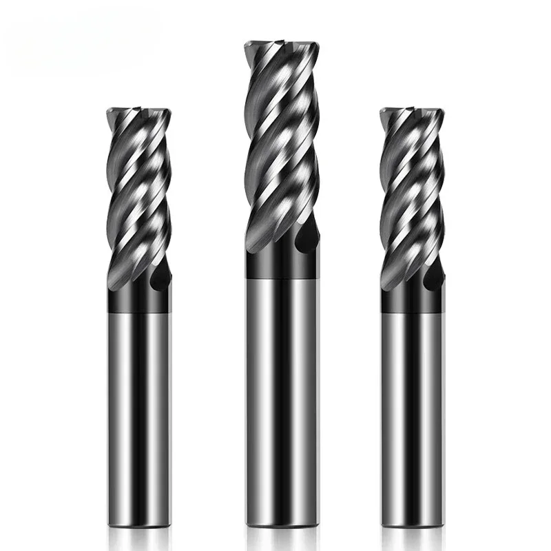 

Milling Cutter Hrc50 4-Flute End mill Alloy Tungsten Steel Cnc Making Wholesale Top Milling Machine Tools For Steel Woodworking