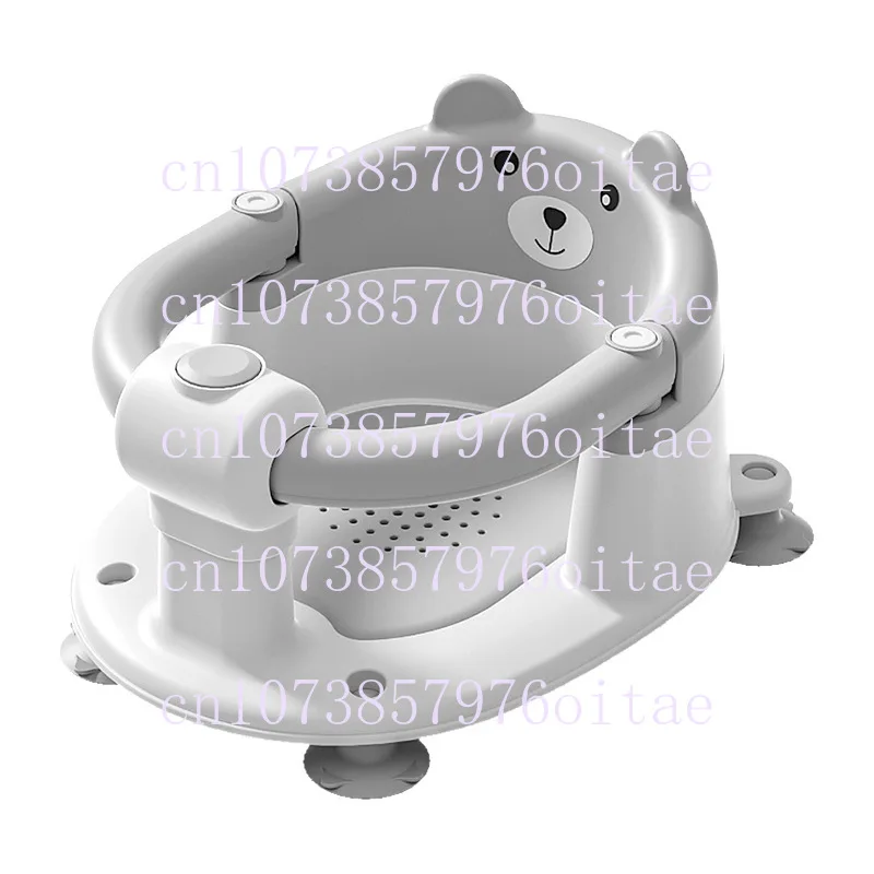 New Baby Seat Children Bath Artifact Can Sit Baby Bath Chair Bath Tub Bracket Non-slip Stool Free Hands