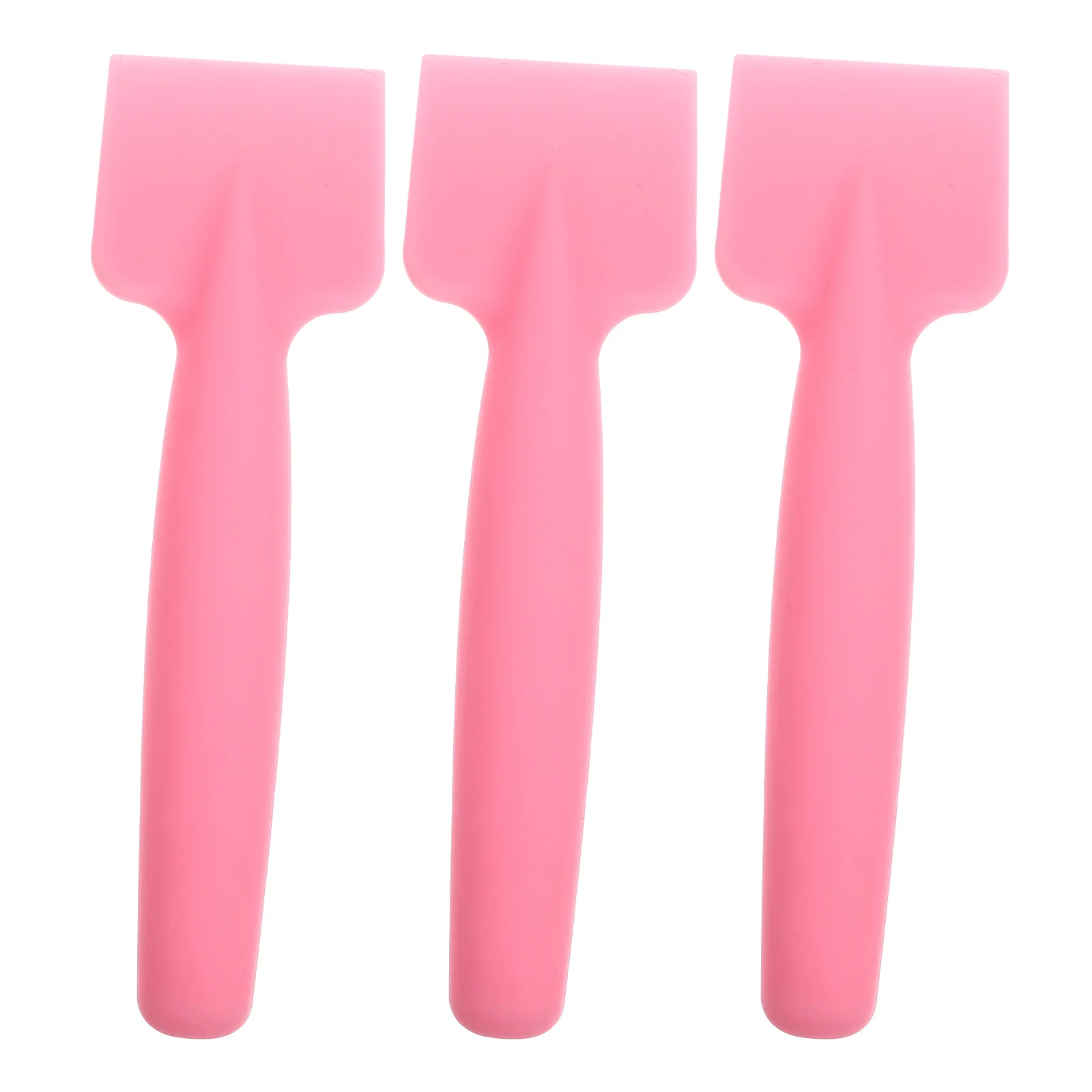 3 uds cepillo para máscara tarro espátula cubierta Facial base de maquillaje aplicador de crema mezcladora Gel de sílice espátulas de belleza para cremas papá