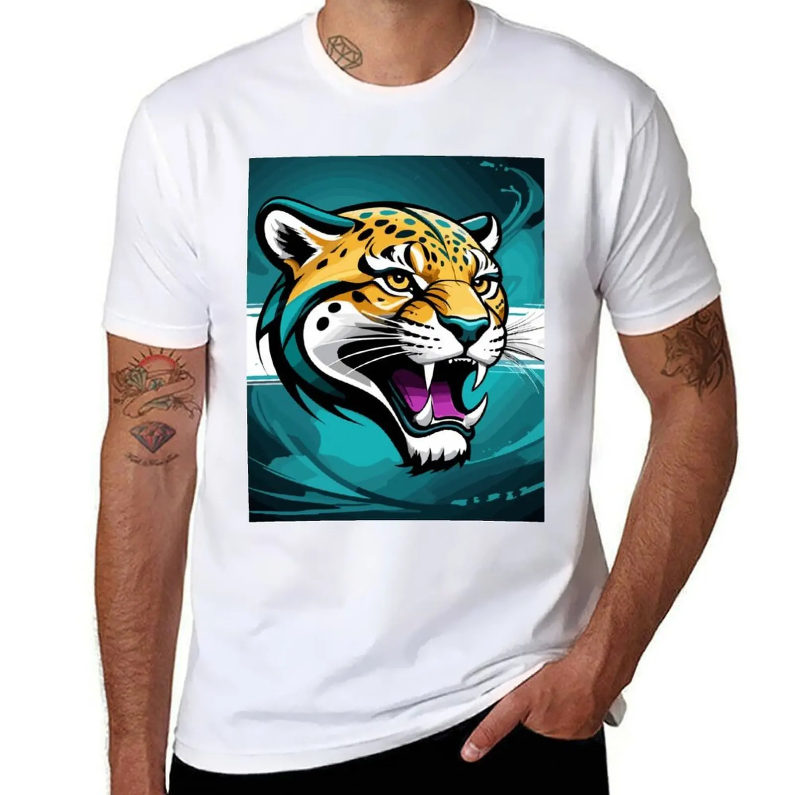 

the Within Beast Roaring Jaguars: Unleash T-Shirt Halloween Casual T-Shirt