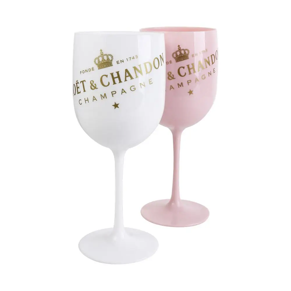 480ml Reuseable Bar Plastic Champagne Flutes Wine Cup Party Accessories Cocktail Glass