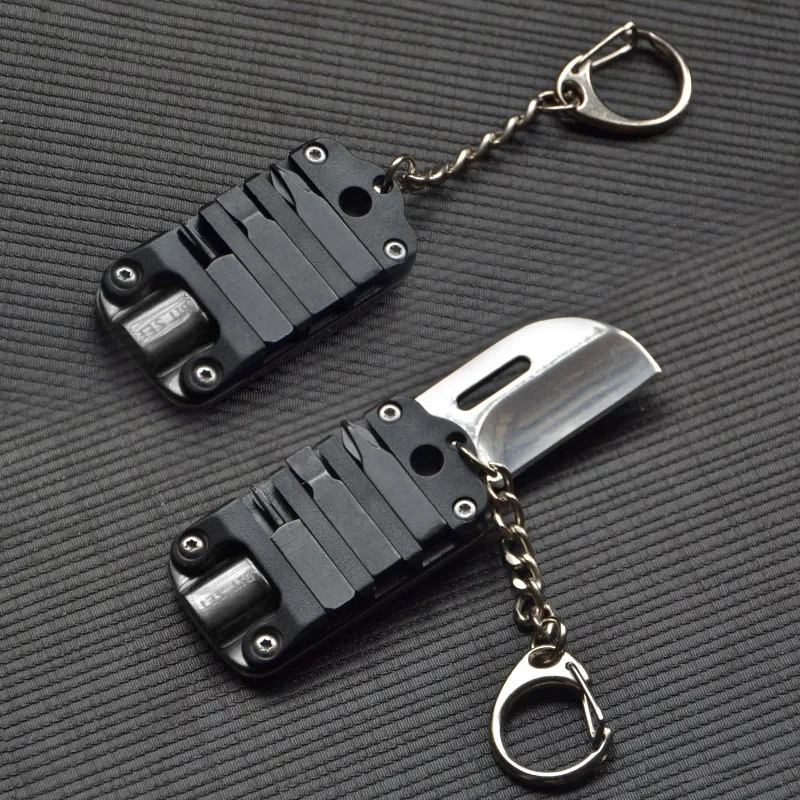 2025 New Stainless Steel Mini Folding Claw Knife Multifunctional Outdoor Survival Portable Knife Hiking Camping Outdoor Tools 