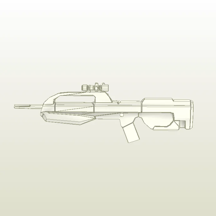 

Standard Battle Rifle 3D Paper Model