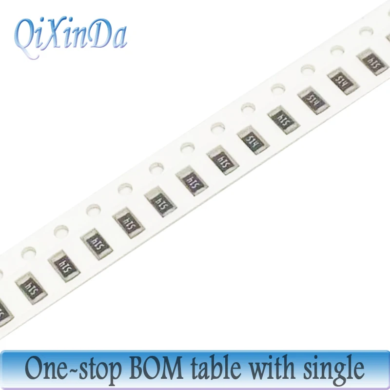 100 sztuk 1206 SMD 5% rezystor 0R-10M 0.1R 0.13R 0.47R 1R 5.1R 10R 12R 30R 1K 10K 51K 75K 100K 220K 470K 750K 1M 4.7M 6.2M 9.1M — zdjęcie 3