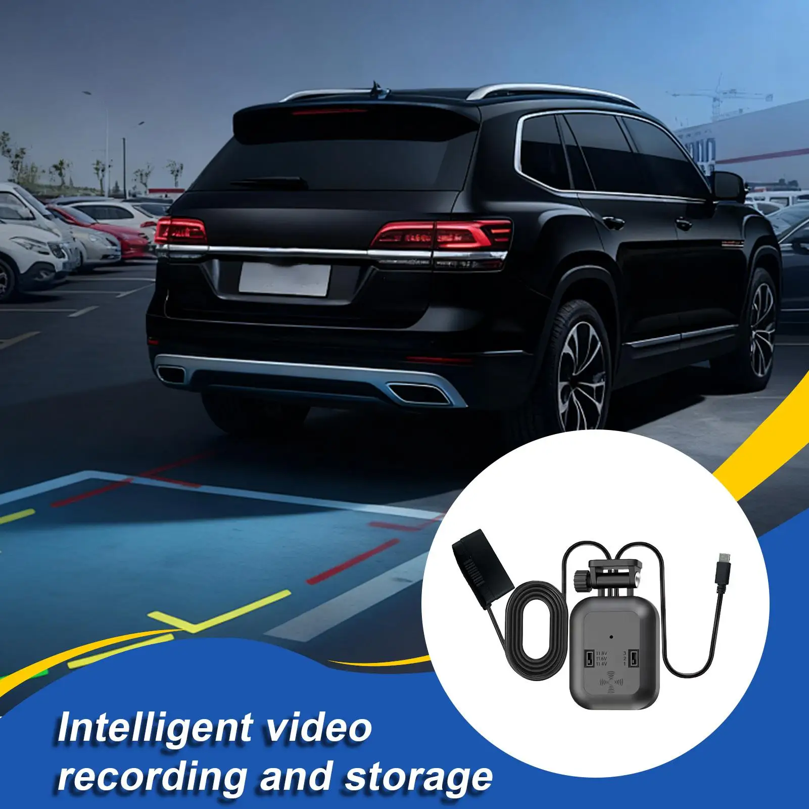 For  Street Parking Parking Monitoring Power Cable Automotive Recorder Cord Low Voltage Protection Radar Detector Charger Cable