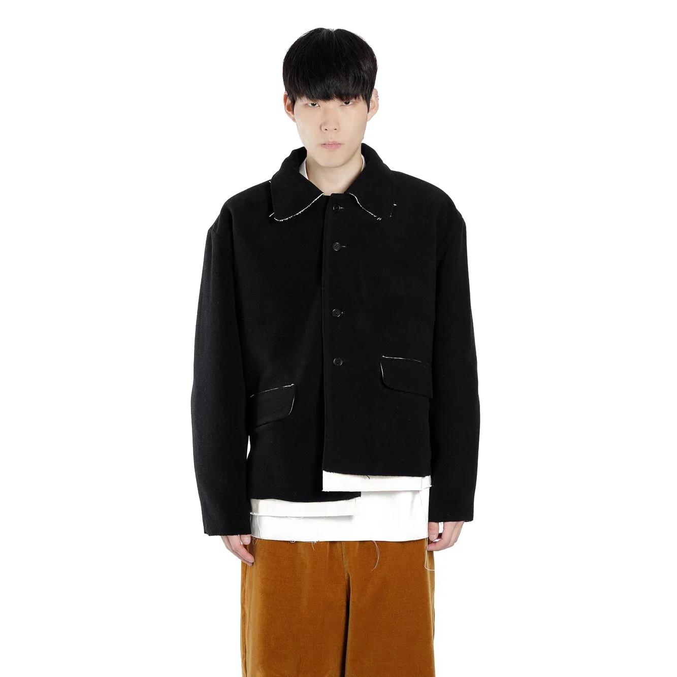 

YOJI OOAK CAMIEL FORTGENS JACKET Two wear MOON wool jacket Blazer jacket