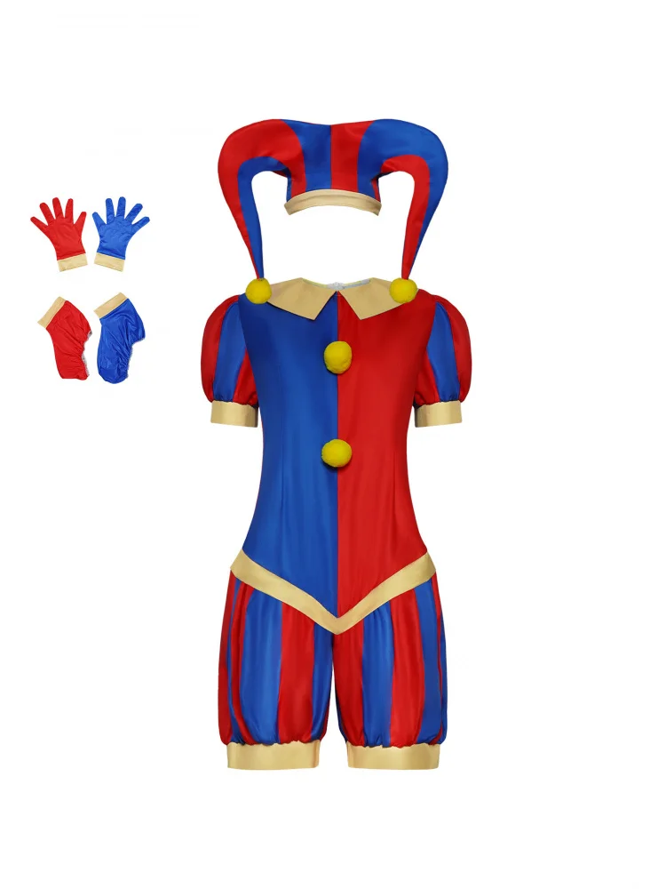 

Magic Circus Panime Clown Cosplay Onesie Stage Performance Costume Women's Ethnic Faion Spring 2024