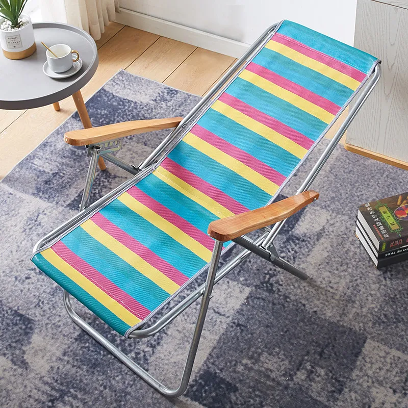 bench camping recliner chair Folding portable garden relaxing Backrest chair lightweight terrace sillas terraza patio furniture