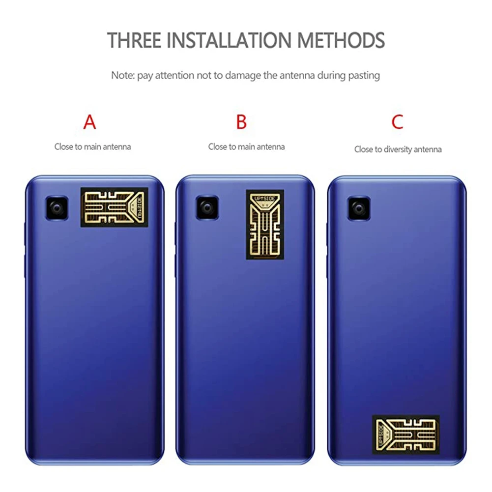 

Stylish-1PCS Cell Phone Signal Booster Stickers SP-9 Portable Antenna Stickers Signal Enhancement Stickers Signal Amplifier Stic